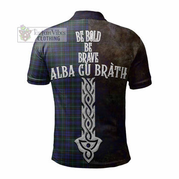 Sempill (Semple) Tartan Family Crest Polo Shirt Alba Gu Brath Be Brave Lion Ancient Style