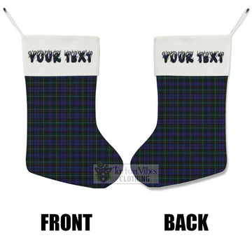 Sempill (Semple) Tartan Christmas Stocking with Personalized Text