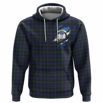 Sempill (Semple) Clan Crest In Me Tartan Hoodie Scotland Flag Style
