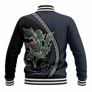 Sempill (Semple) Family Crest Tartan Baseball Jacket Alba Thistle Inspired