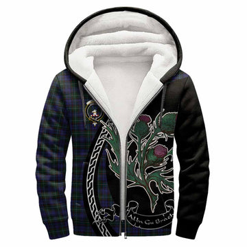 Sempill (Semple) Family Crest Tartan Sherpa Hoodie Alba Thistle Inspired
