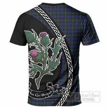 Sempill (Semple) Family Crest Tartan T-Shirt Alba Thistle Inspired - Tartan Vibes Clothing