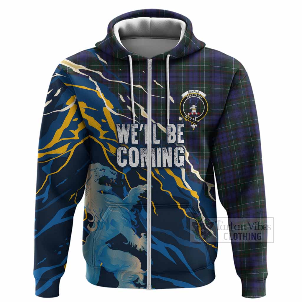 Sempill (Semple) Scotland Tartan Hoodie WC2026 Football - We'll Be Coming