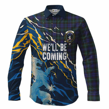 Sempill (Semple) Scotland Tartan Long Sleeve Button Shirts WC2026 Football - We'll Be Coming