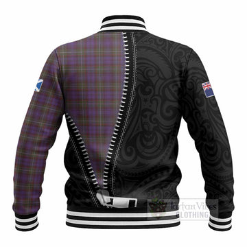 Sempill (Semple) Tartan Baseball Jacket New Zealand Pattern Unique Zipper Stylized