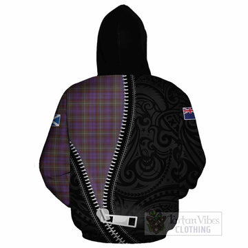 Sempill (Semple) Tartan Cotton Hoodie New Zealand Pattern Unique Zipper Stylized