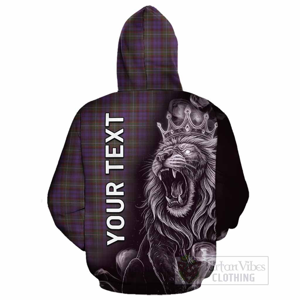 Sempill (Semple) Tartan Cotton Hoodie Roaring Lion Heritage