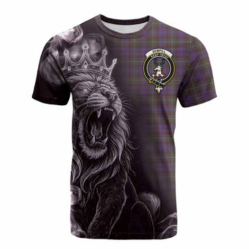 Sempill (Semple) Tartan Cotton T-shirt Roaring Lion Heritage