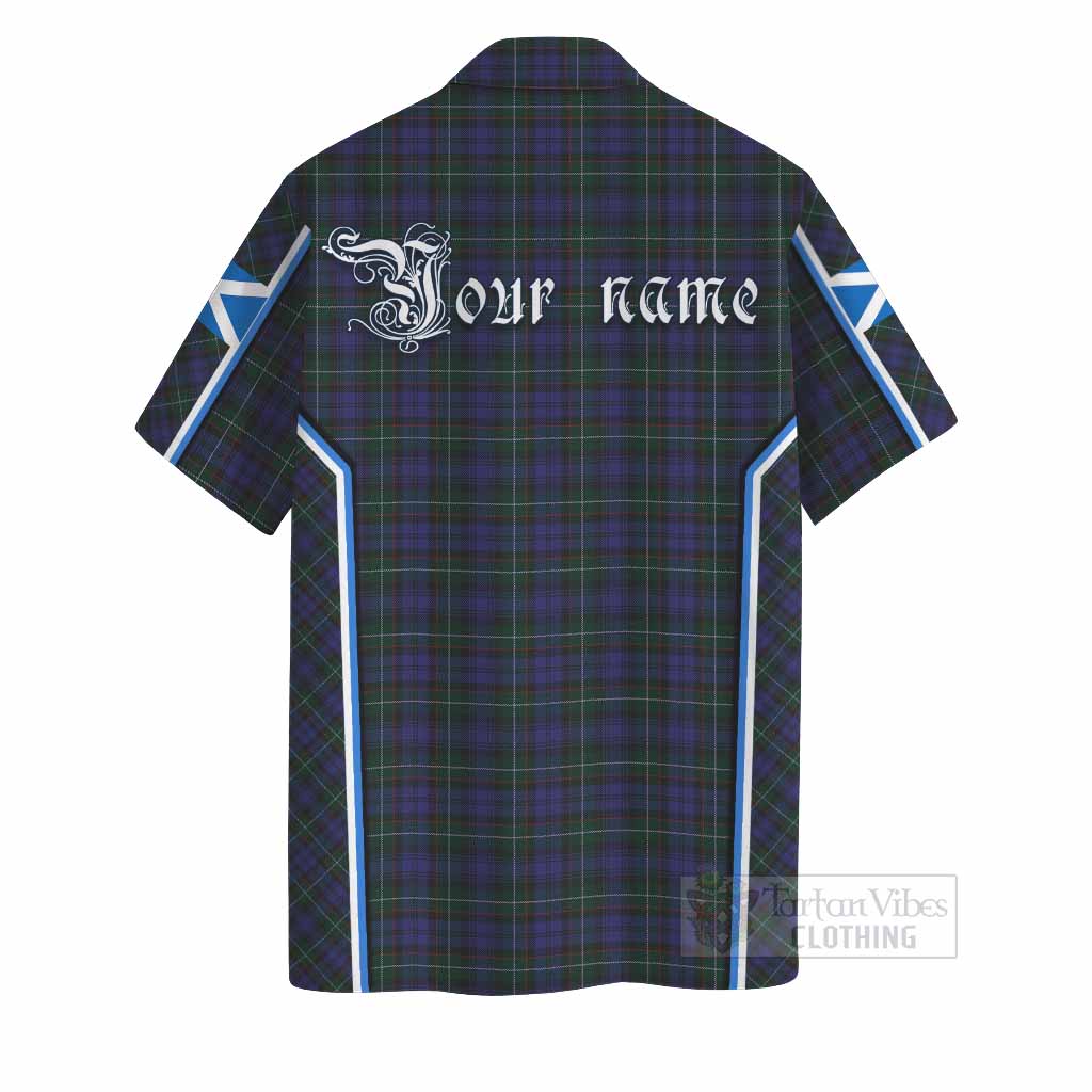 Sempill (Semple) Tartan Crest Hawaiian Shirt Scotland Coat of Arm Flag Style - Tartan Vibes Clothing
