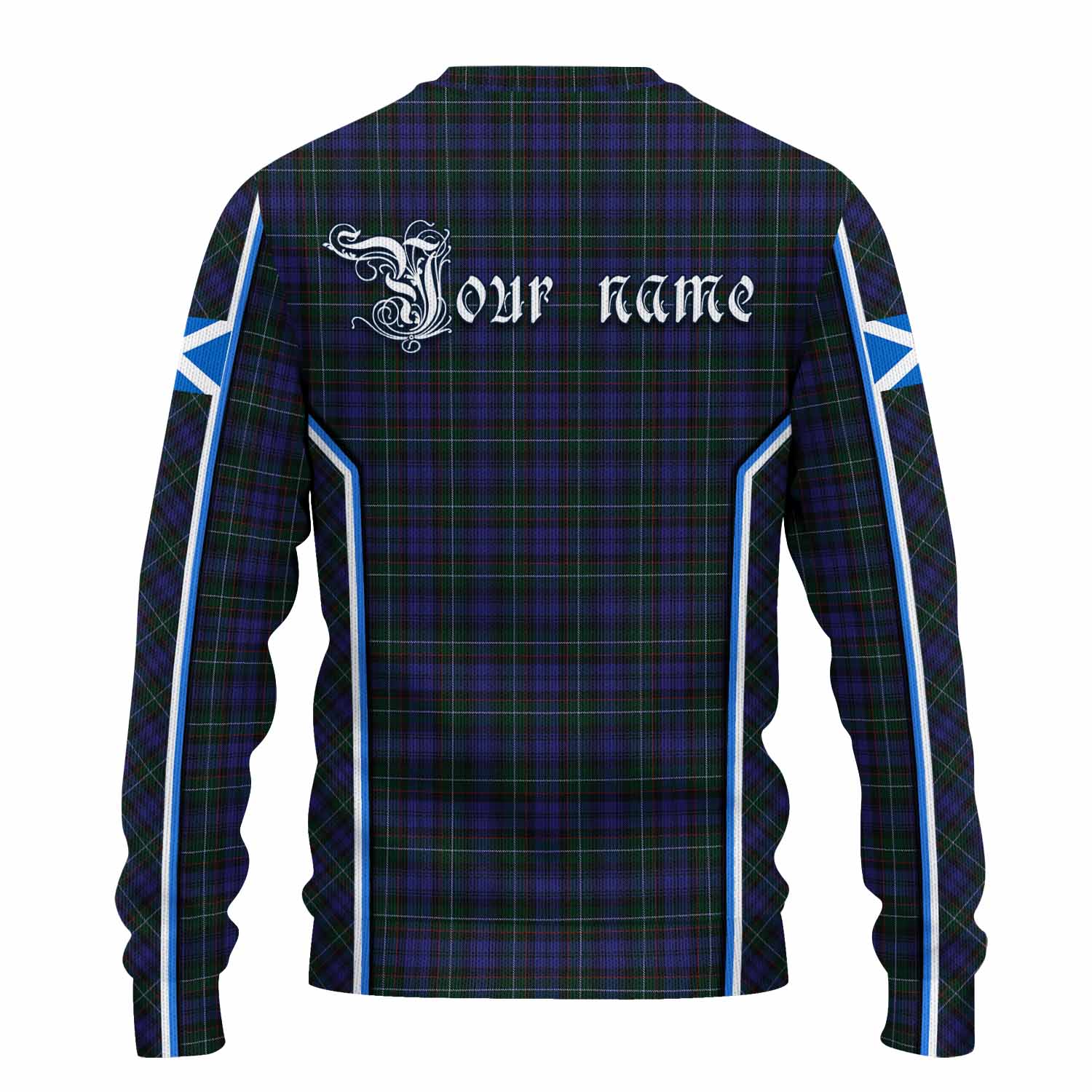 Sempill (Semple) Tartan Crest Knitted Sweater Scotland Coat of Arm Flag Style - Tartan Vibes Clothing