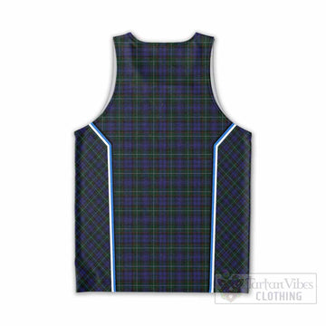 Sempill (Semple) Tartan Crest Men Tank Top Scotland Coat of Arm Flag Style