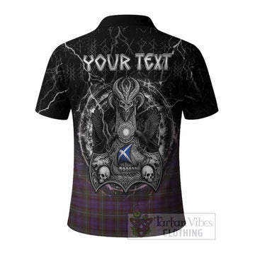 Sempill (Semple) Tartan Crest Polo Shirt Celtic Odin's Raven Legacy