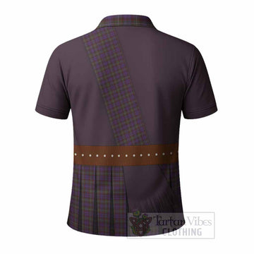 Sempill (Semple) Tartan Crest Polo Shirt Kilt Costume Style