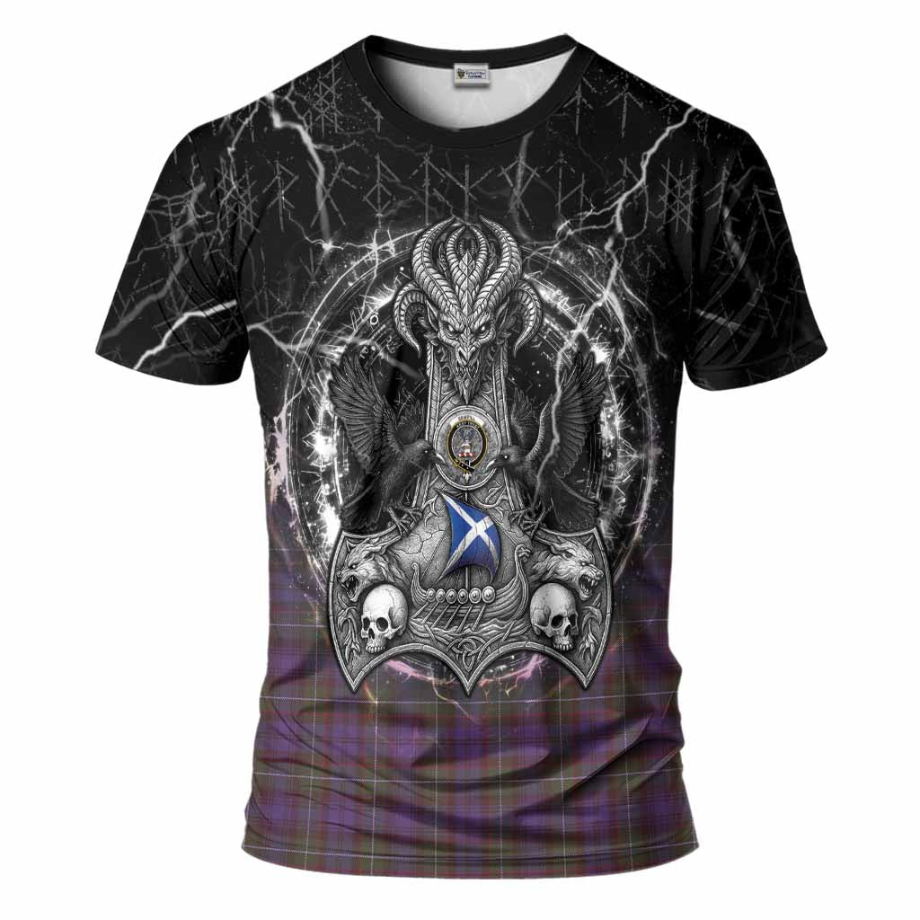 Sempill (Semple) Tartan Crest T-Shirt Celtic Odin's Raven Legacy