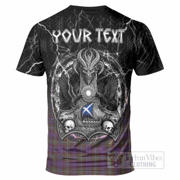 Sempill (Semple) Tartan Crest T-Shirt Celtic Odin's Raven Legacy