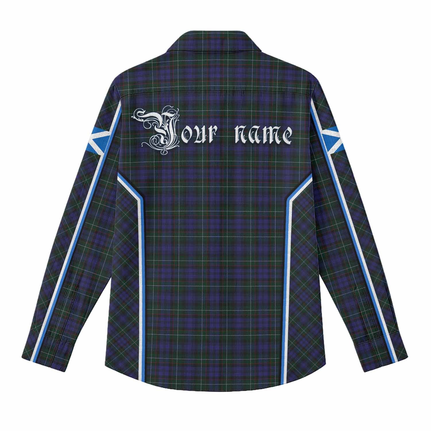Sempill (Semple) Tartan Crest Women Casual Shirt Scotland Coat of Arm Flag Style - Tartan Vibes Clothing