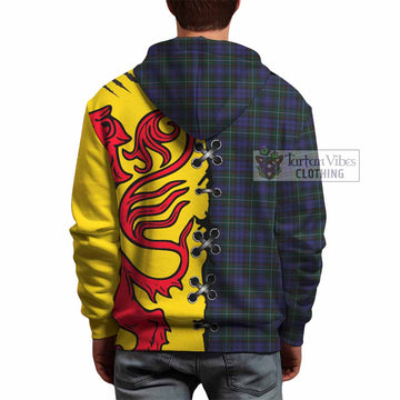 Sempill (Semple) Tartan Family Crest Hoodie Lion Rampant Honor