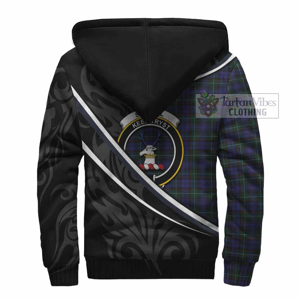 Sempill (Semple) Tartan Family Crest Sherpa Hoodie Celtic Scottish Thistle Floral - Tartan Vibes Clothing