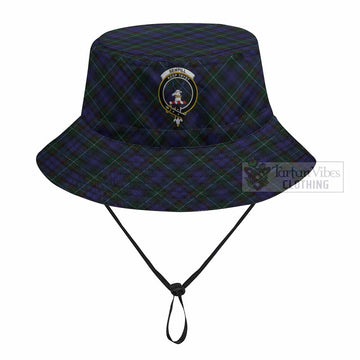 Sempill (Semple) Tartan Fishing Hat with Family Crest