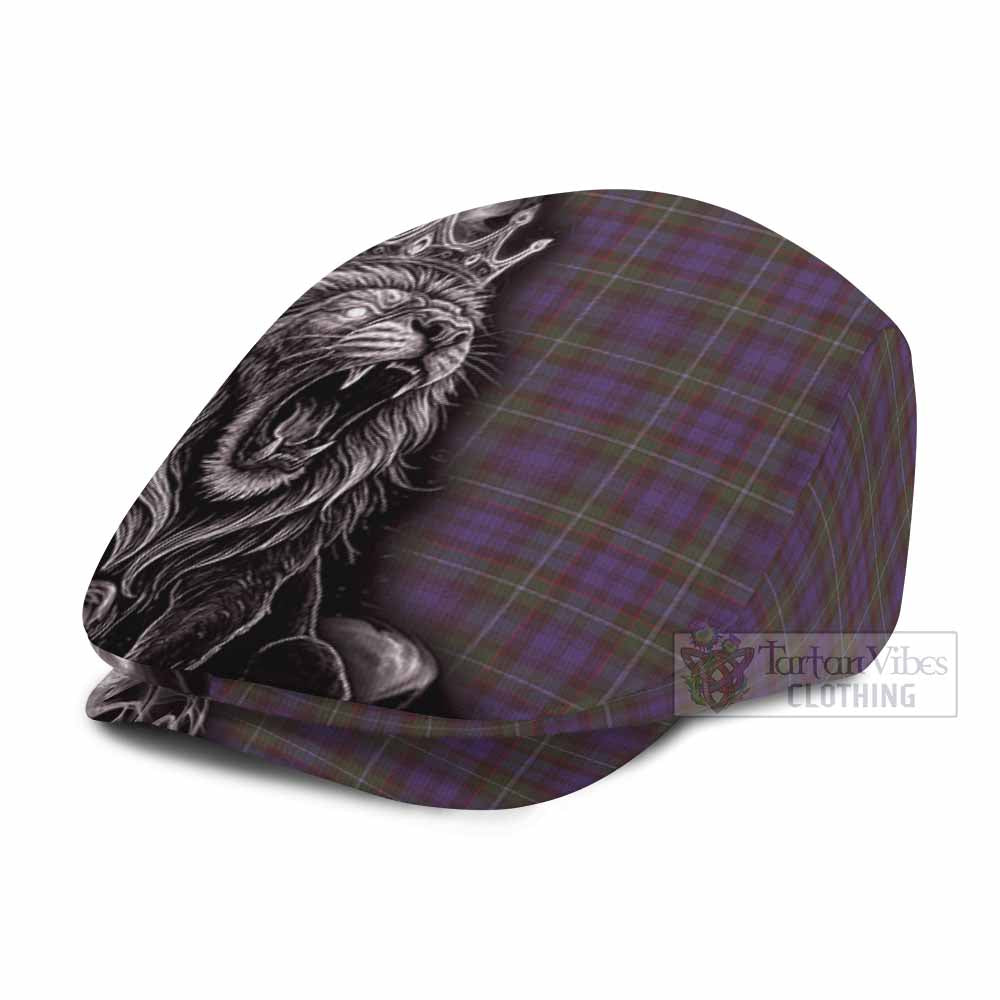 Sempill (Semple) Tartan Flat Cap, Jeff Cap Roaring Lion Heritage