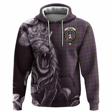 Sempill (Semple) Tartan Hoodie Roaring Lion Heritage