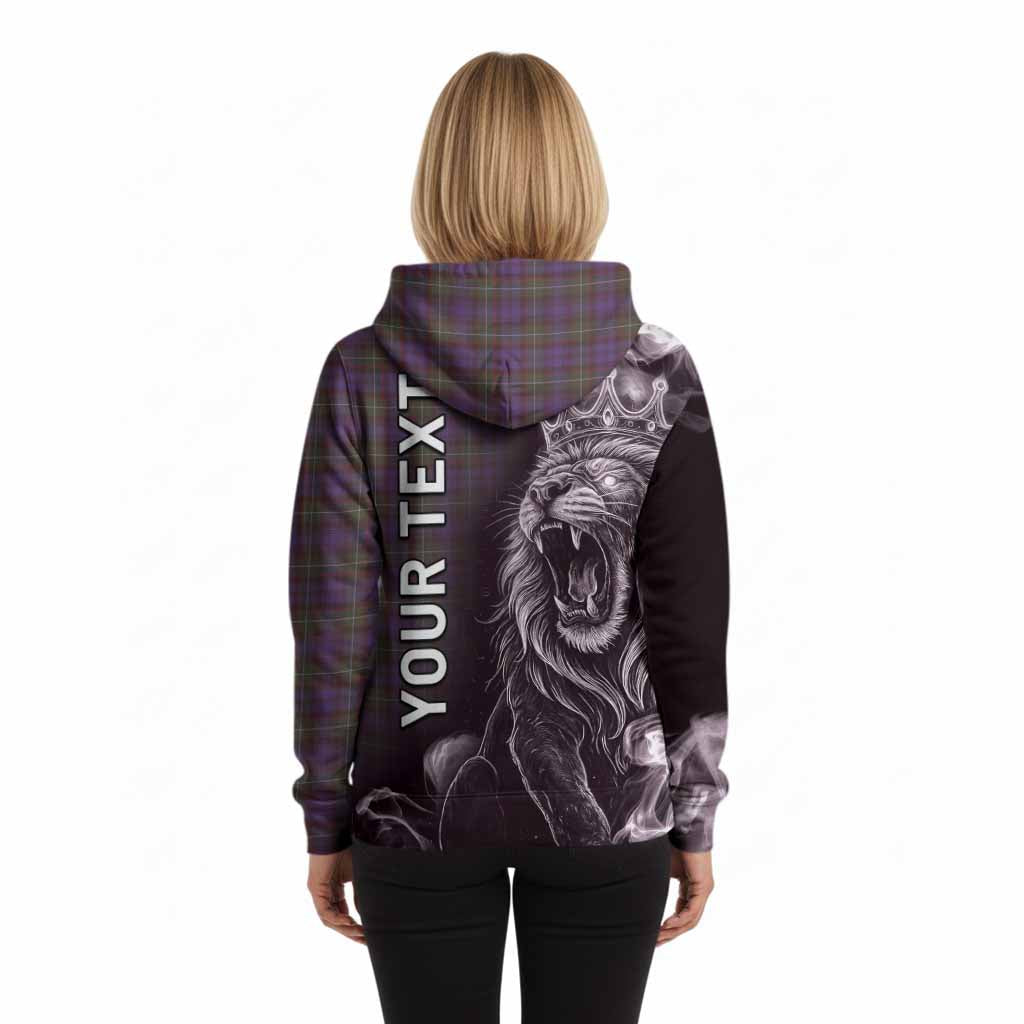 Sempill (Semple) Tartan Hoodie Roaring Lion Heritage