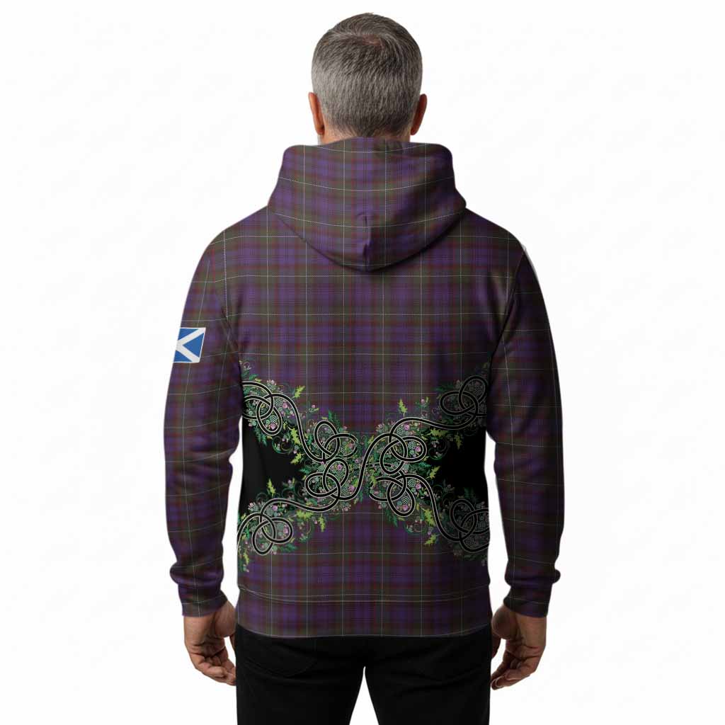 Sempill (Semple) Tartan Hoodie Thistle Scottish Spirit