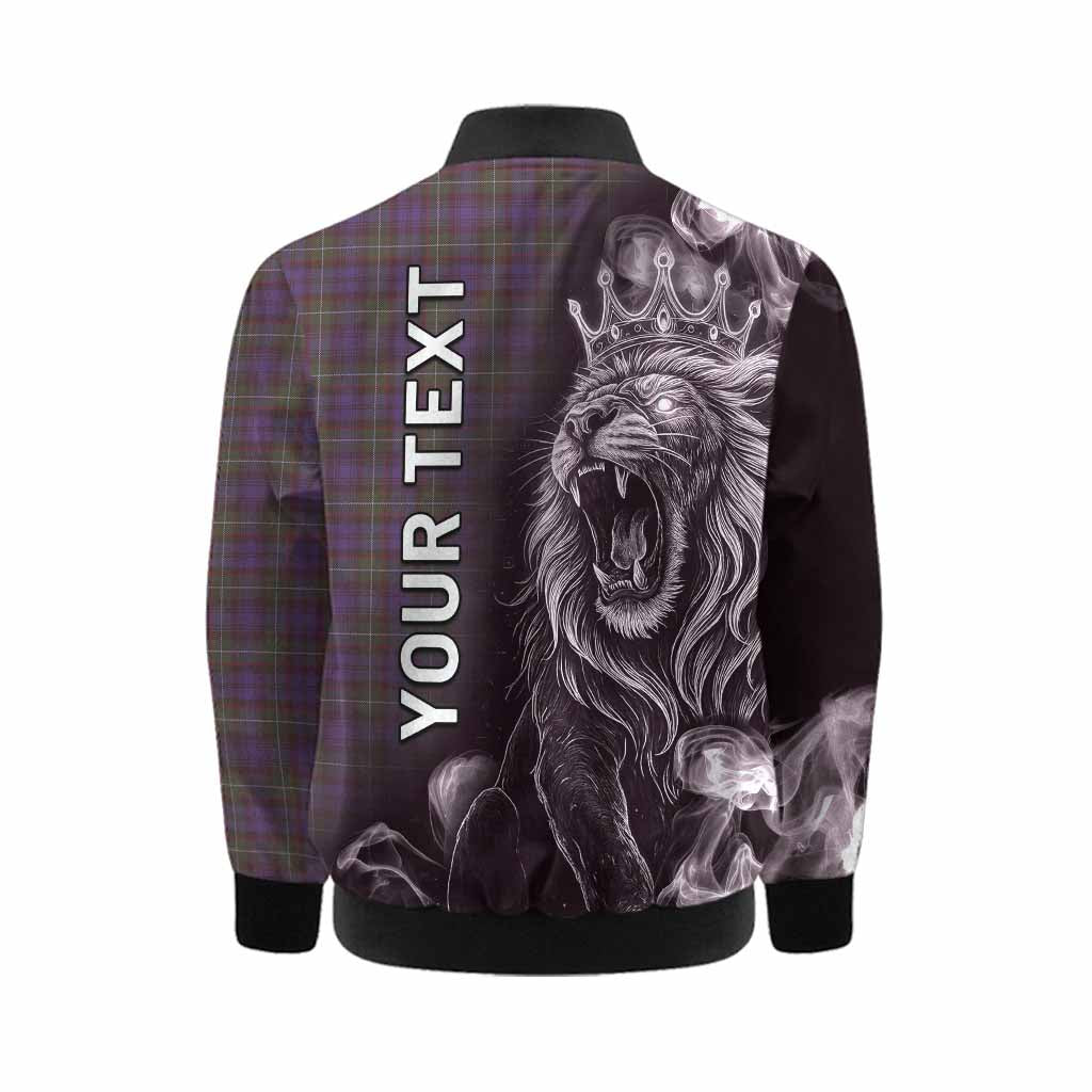 Sempill (Semple) Tartan Kid Bomber Jacket Roaring Lion Heritage