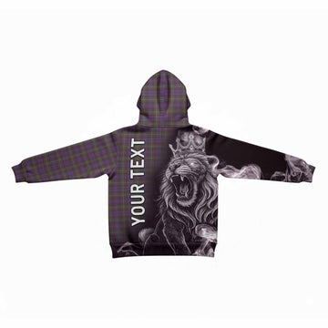 Sempill (Semple) Tartan Kid Hoodie Roaring Lion Heritage