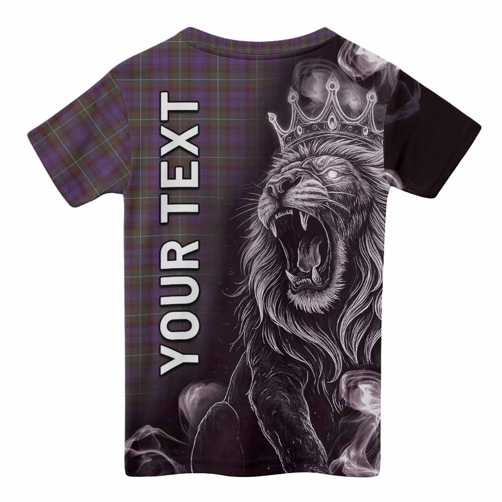 Sempill (Semple) Tartan Kid T-shirt Roaring Lion Heritage