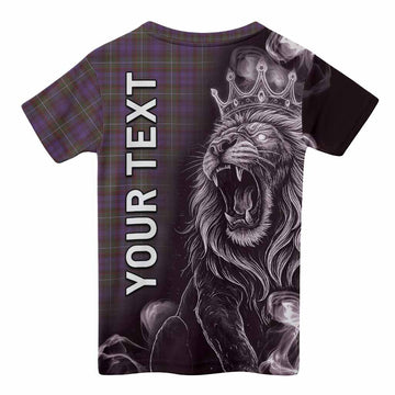 Sempill (Semple) Tartan Kid T-shirt Roaring Lion Heritage