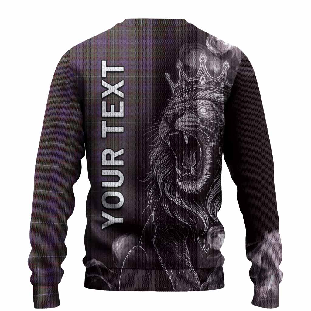 Sempill (Semple) Tartan Knitted Sweater Roaring Lion Heritage
