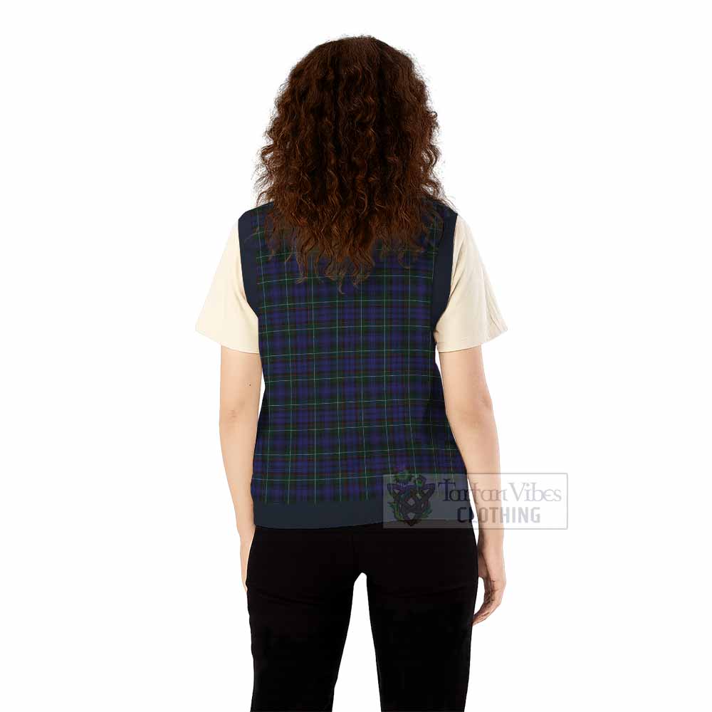 Sempill (Semple) Tartan Knitted V-Neck Vest - Tartan Vibes Clothing