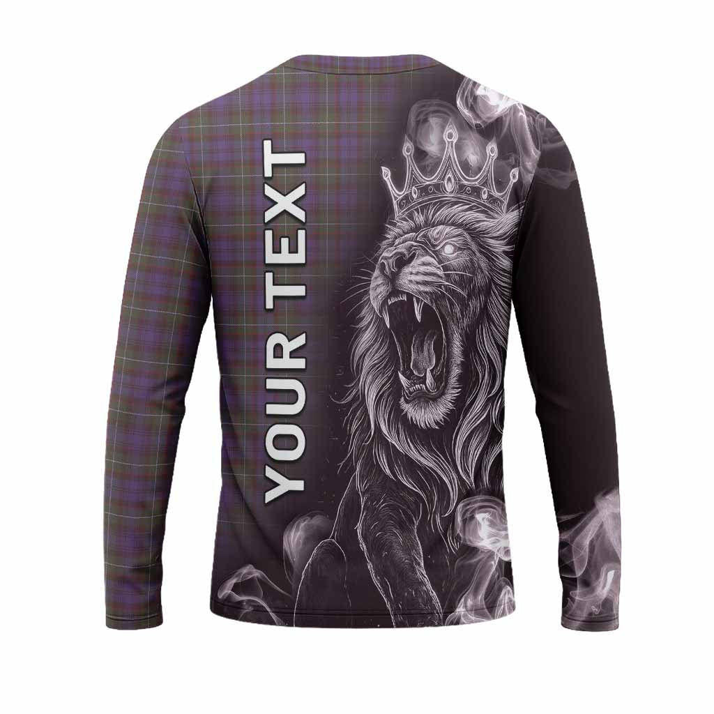 Sempill (Semple) Tartan Long Sleeve T-Shirt Roaring Lion Heritage