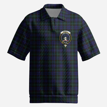 Sempill (Semple) Tartan Men’s Polo Sweater Top with Family Crest