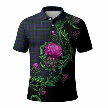 Sempill (Semple) Tartan Polo Shirt Resilient Scottish Thistle