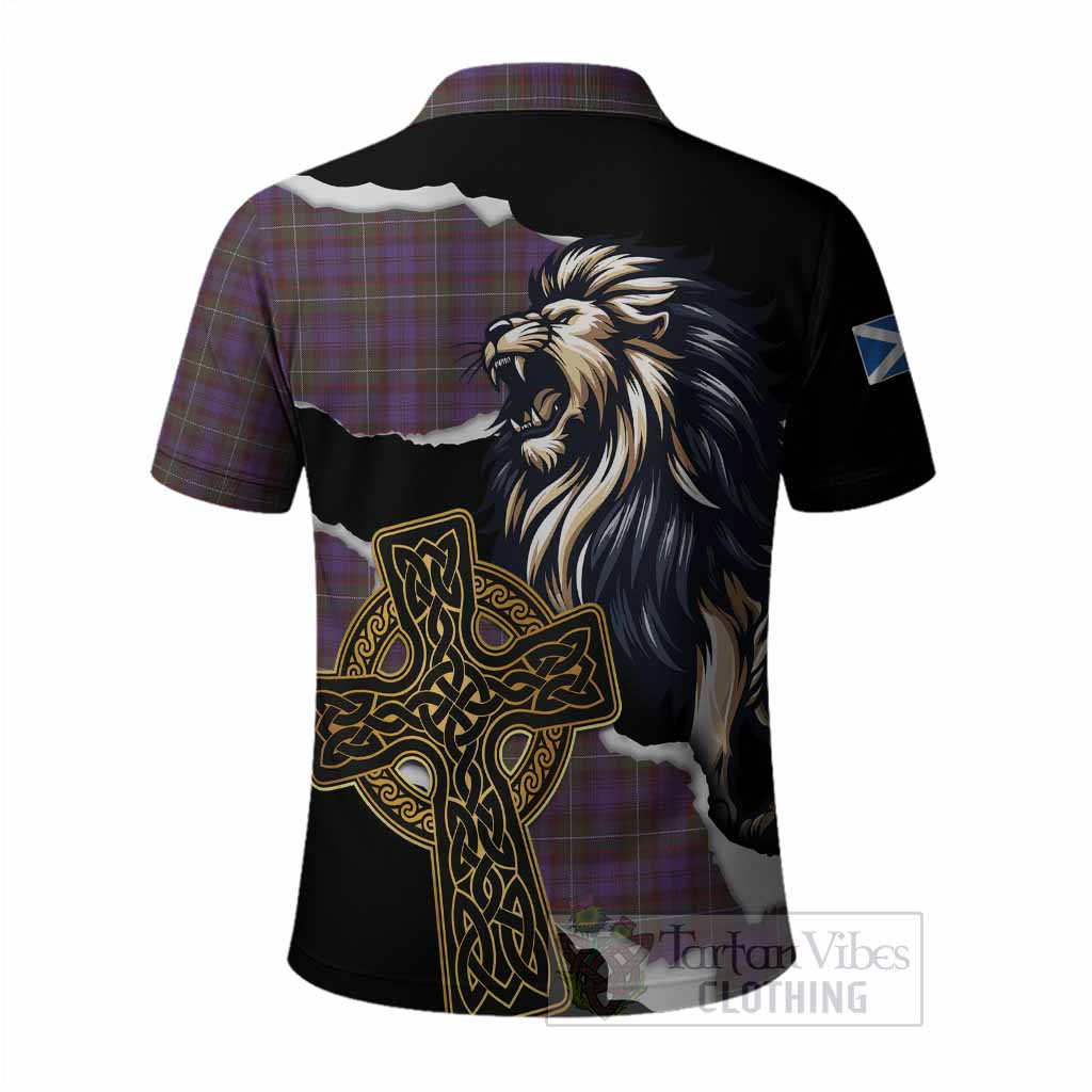 Sempill (Semple) Tartan Scottish Polo Shirt Lion Celtic Heritage