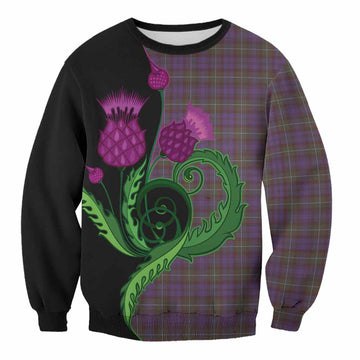 Sempill (Semple) Tartan Sweatshirt Traditional Scottish Thistle