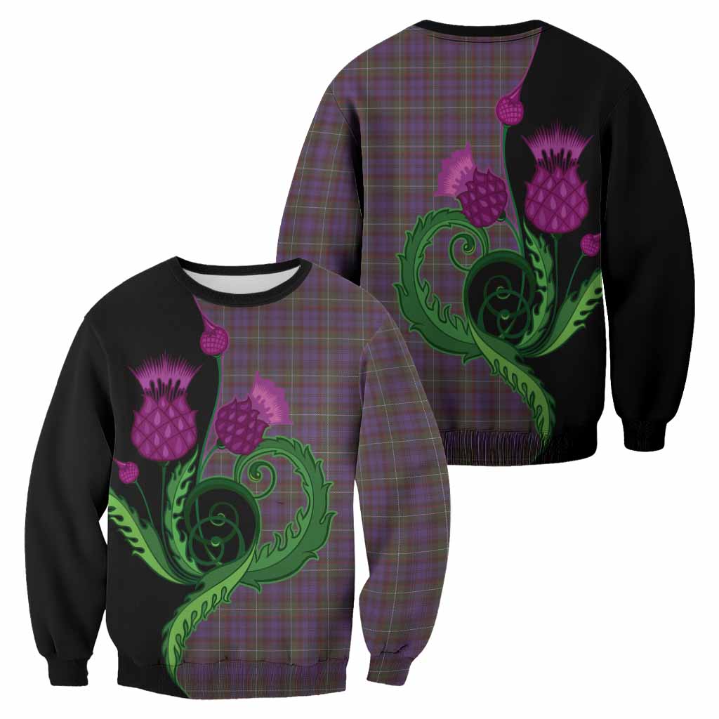 Sempill (Semple) Tartan Sweatshirt Traditional Scottish Thistle