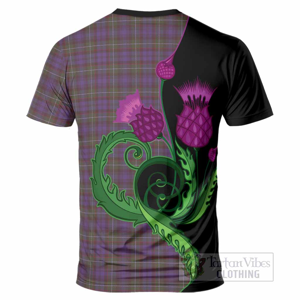 Sempill (Semple) Tartan T-Shirt Traditional Scottish Thistle