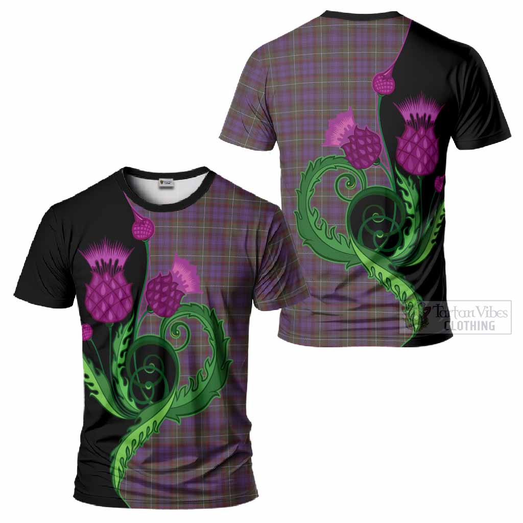 Sempill (Semple) Tartan T-Shirt Traditional Scottish Thistle