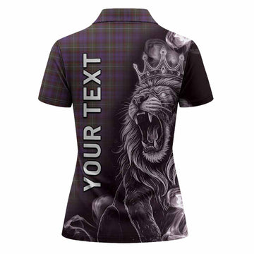 Sempill (Semple) Tartan Women Polo Shirt Roaring Lion Heritage