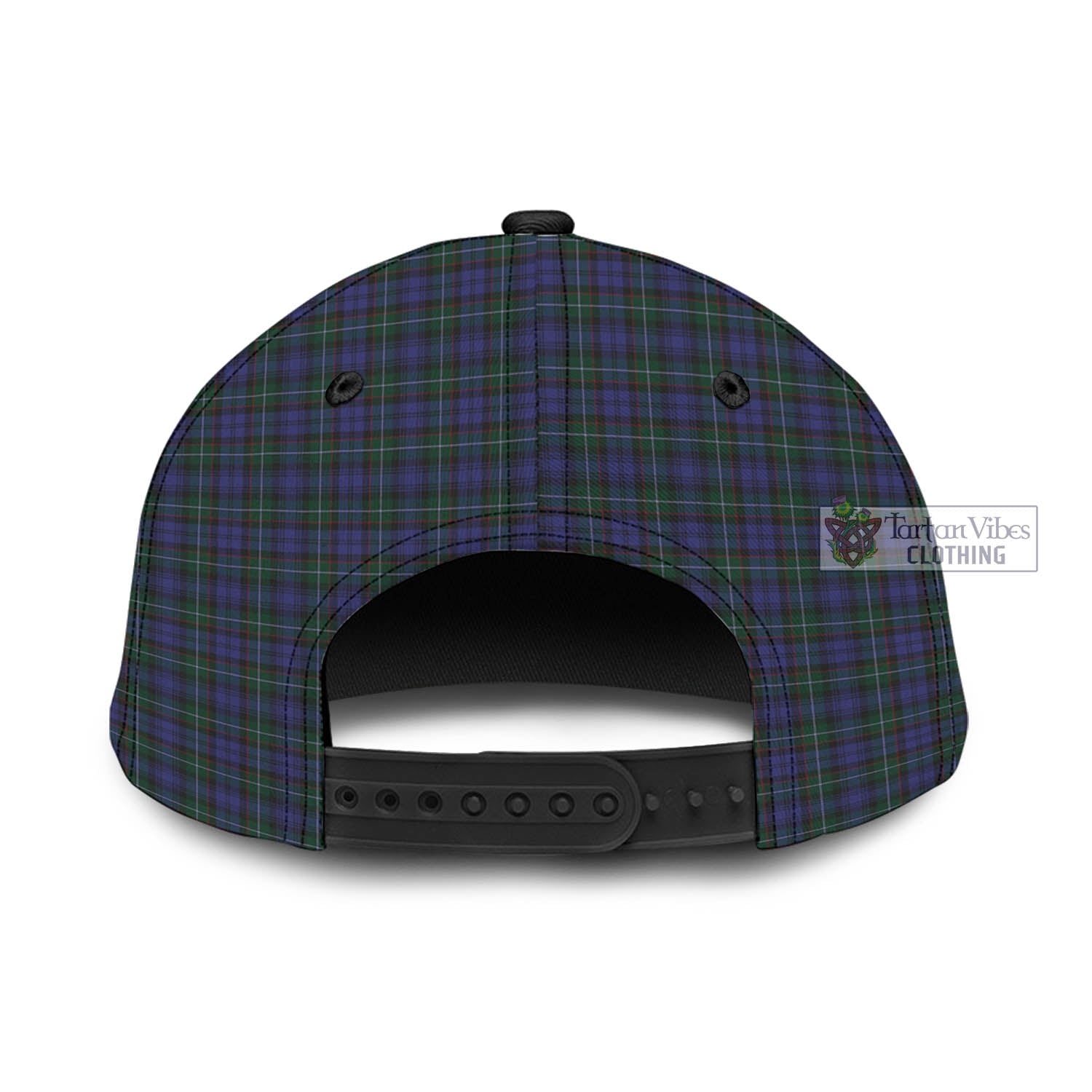 Tartan Vibes Clothing Semple Tartan Classic Cap with Family Crest In Me Style