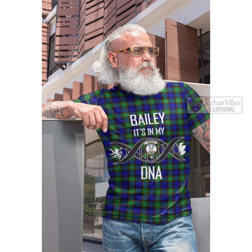 Tartan Vibes Clothing Semple Modern Tartan Cotton T-shirt with Family Crest DNA In Me Style