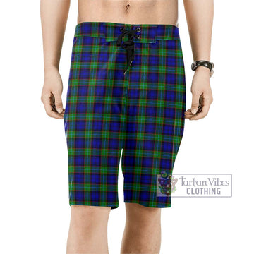 Semple Modern Tartan Men's Board Shorts Men - Tartan Vibes Clothing