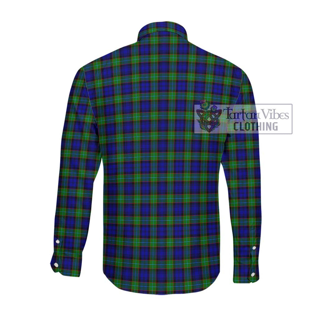 Semple Modern Tartan Long Sleeve Button Shirt with Family Crest DNA In Me Style - Tartanvibesclothing Shop