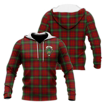 Seton Tartan Knitted Hoodie with Family Crest Unisex Knitted Pullover Hoodie - Tartan Vibes Clothing