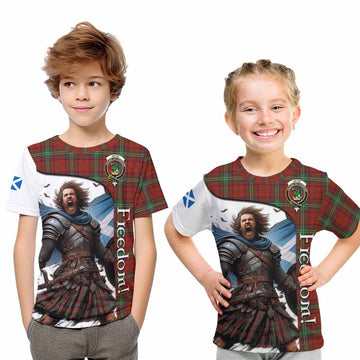 Seton Crest Tartan Kid T-Shirt Inspired by the Freedom of Scottish Warrior Youth XL Size14 - Tartan Vibes Clothing