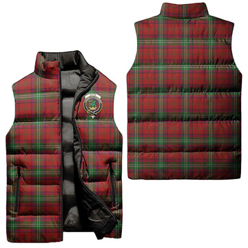 Seton Tartan Sleeveless Puffer Jacket with Family Crest Unisex - Tartan Vibes Clothing