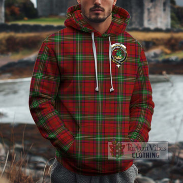 Seton Tartan Cotton Hoodie with Family Crest Zip Hoodie - Tartan Vibes Clothing